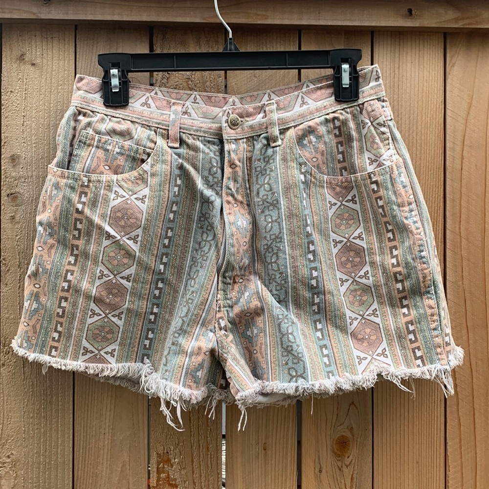 Vintage Bill Blass denim shorts